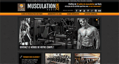 Desktop Screenshot of musculation-paris.com